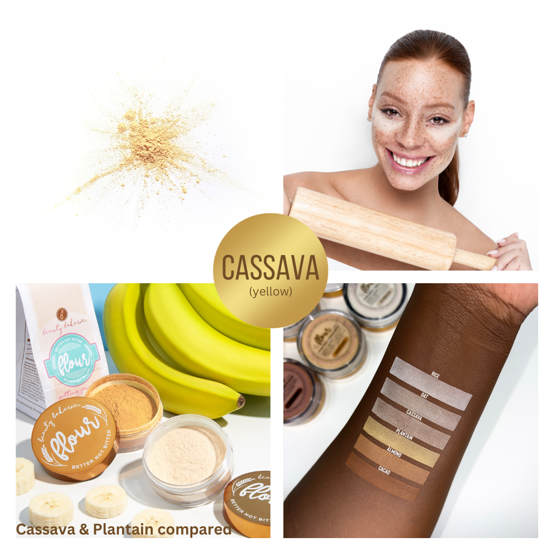 Cassava (Yellow) Loose Flour Setting Powder