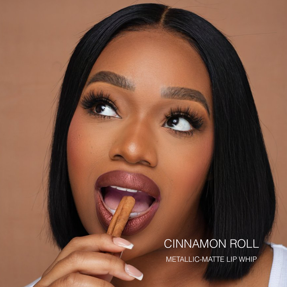 Cinnamon Roll Metallic Lip Whip