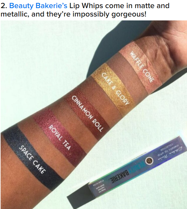 Buzzfeed: 17 Awesome AF Lipstick Brands You Didn’t Know You Needed Until Now