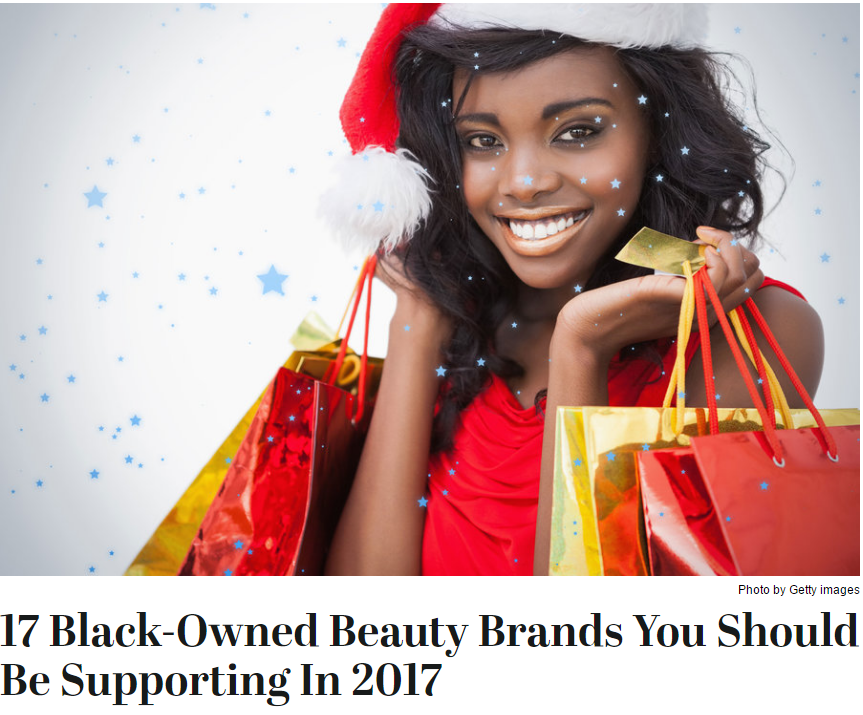 Essence: Black-Owned Beauty Brands You Should Be Supporting In 2017