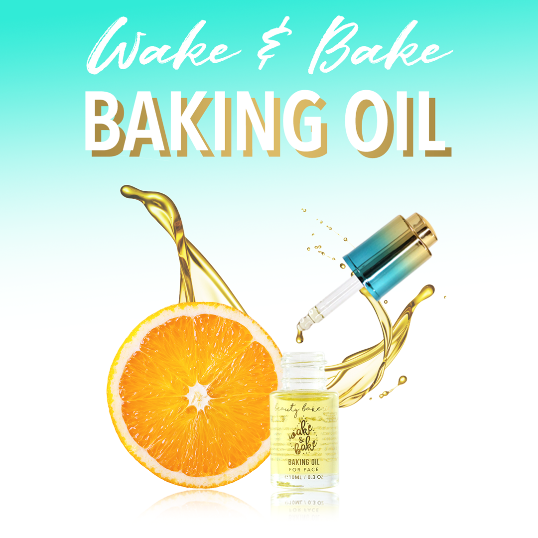 NEW Wake & Bake Baking Oil, to Wake Up Your Face!