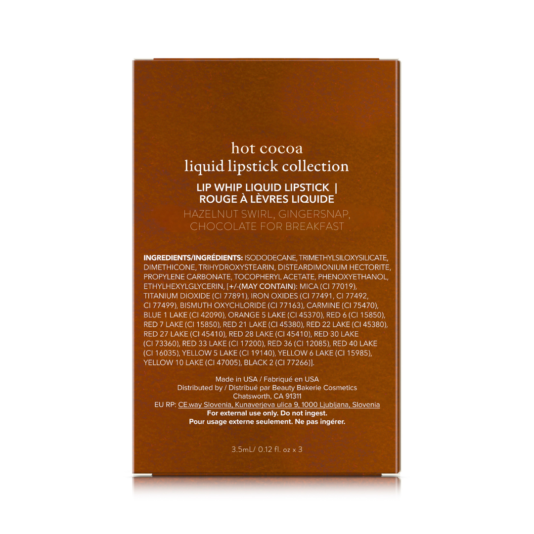 Hot Cocoa Lip Whip Collection