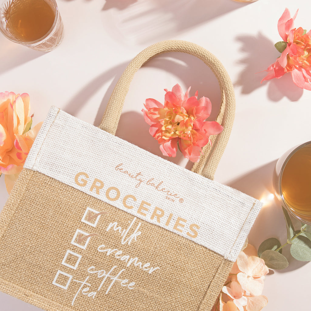 Grocery Bag Skin Care Tote